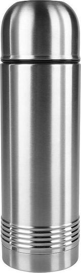 Emsa Flask Safe Loc Closure Ποτήρι Θερμός Ανοξείδωτο 500ml Ασημί με Καπάκι-Κύπελλο