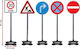 Jamara Traffic Set Grand B-5 Road Signs Educational Game Knowledge for 3+ years Years Old