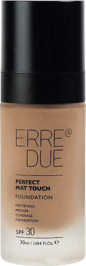 Erre Due Perfect Mat Touch Liquid Foundation 305 Golden Bronze 30ml