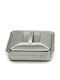 Cook-Shop Backform mit Deckel aus Rostfreiem Stahl