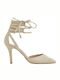 Sante Leder Pumps Beige