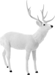 Iliadis Christmas Deer Figure White 14x17cm