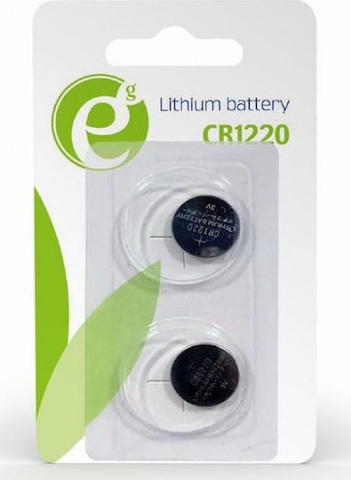 Energenie Batterien Lithium für Uhren CR1220 3V 2Stück