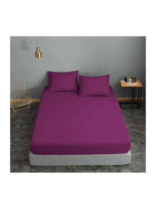 Le Blanc Sheet Double with Elastic 150x200+20cm...