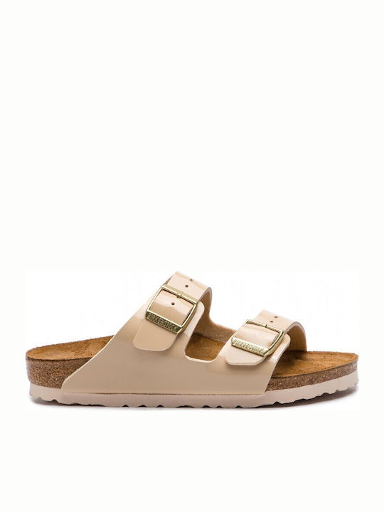 Birkenstock Arizona Ανατομικά Σανδάλια Μπεζ