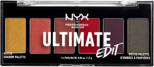NYX Professional Makeup Ultimate Edit Petite Παλέτα με Σκιές Ματιών σε Στερεή Μορφή 03 Phoenix 7.2gr