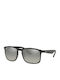 Ray Ban Chromance Мъжки Слънчеви Очила с Черна Пластмасова Рамка и Сребърни Поляризирани Огледални Лещи RB4264 601S/5J