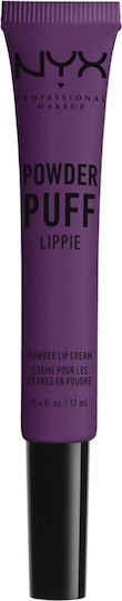 NYX Professional Makeup Powder Puff Lippie Powder Lip Cream Υγρό Κραγιόν 14 Senior Class 12ml