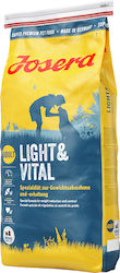 Josera Adult Light & Vital 0.9kg Dry Food Diet for Adult Dogs with Meat and Poultry