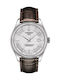 Tissot T-Classic Ballade Powermatic Ceas Automat cu Maro Curea de piele