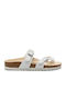 Birkenstock Mayari Birko-Flor Women's Flat Sandals In White Colour 0071053