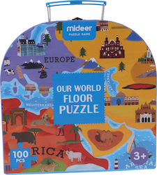 Kids Puzzle Our World for 3++ Years 100pcs MiDeer