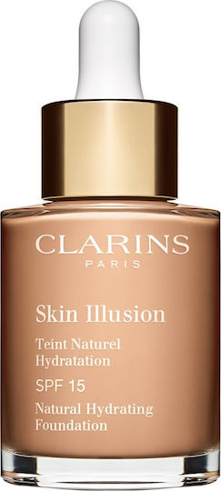 Clarins Skin Illusion Natural Hydrating Foundation SPF15 30ml
