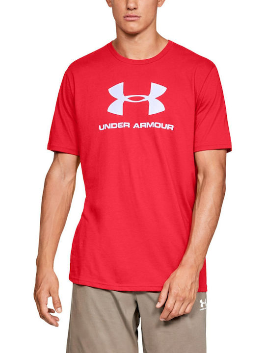 Under Armour Αθλητικό T-shirt Κόκκινο