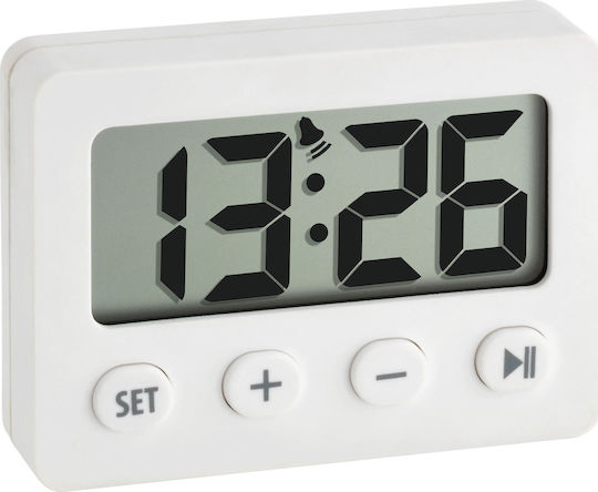 TFA Tisch-Digitaluhr mit Wecker 60.2014.02
