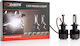 Einparts Λάμπες Αυτοκινήτου Flip Chip USA H7 LED 6000K Ψυχρό Λευκό 9-32V 34W 2τμχ