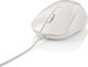 Nedis Wired Desktop Mouse Verkabelt Maus Weiß