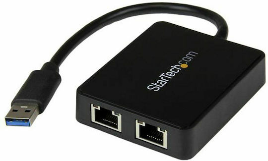 StarTech USB32000SPT Netzwerkadapter USB mit Verkabelter Ethernet-Verbindung