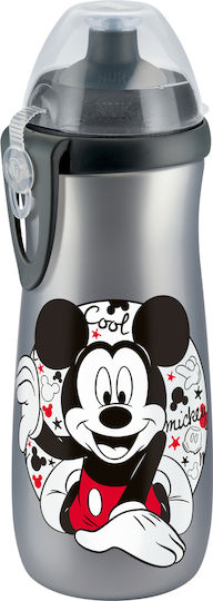 Nuk Sports Cup Mickey Educational Sippy Cup Plastic Gray Disney Mickey Gray for 36m+m+ 450ml