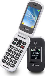 Olympia Janus Single SIM Mobile Phone with Big Buttons Black