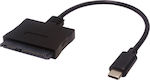 Roline Konverter Usb Typ-C / Sata 22P Schwarz (12.02.1162-10)