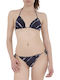 Mikoluma Nevada Set Bikini Τριγωνάκι Μαύρο