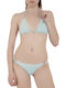 Madobraza Satch Set Bikini Τριγωνάκι Γαλάζιο