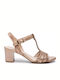 Leder Sandalen Anatomisch Rosa