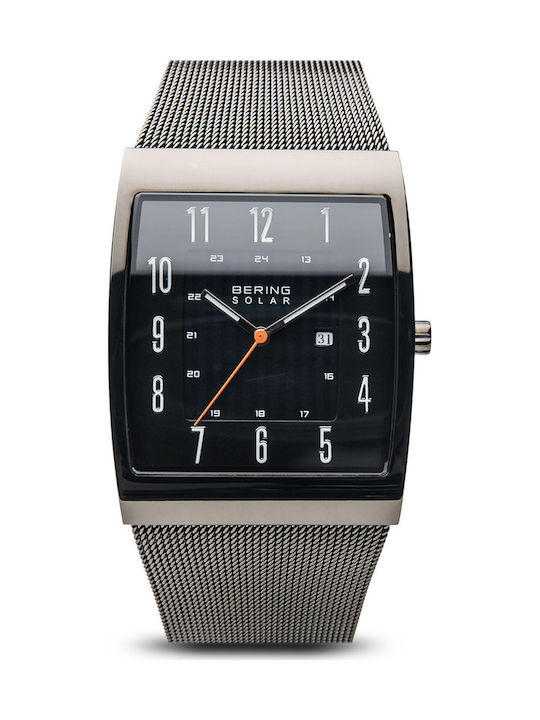 Bering Time Solar Solar Watch with Metal Bracelet Silver