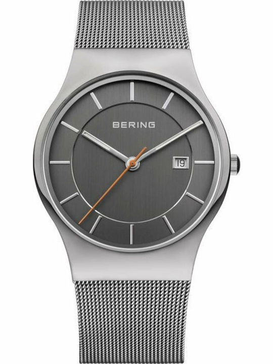 Bering Time Classic Men's Watch 40mm Battery Silver