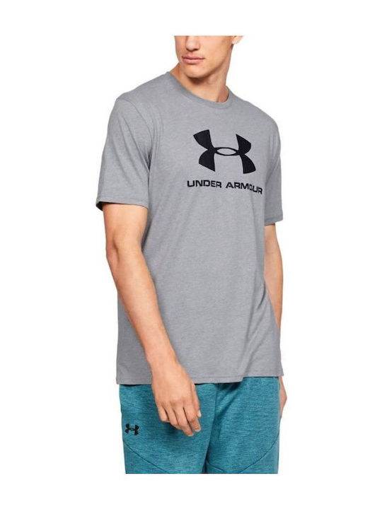 Under Armour Αθλητικό T-shirt Γκρι