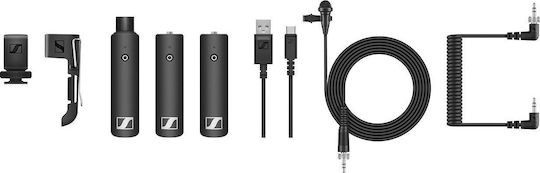 Sennheiser XSW-D Portable Eng Set Seturi Wireless Condensator (Diafragmă Mică) Microfon Πέτου, Clip On Jurnalistic