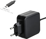 Akyga USB-C Universal Laptop Charger 45W 20V 3A with Power Cord