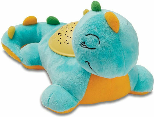 Summer Infant Schlafspielzeug Slumber Buddies Deluxe Dippy The Dino Night Projec aus Stoff mit weißen Klängen für 0++ Monate