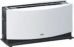 Braun HT550 Toaster 2 Slots 1000W White