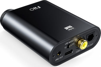 Fiio K3 Portable Digital Headphone Amplifier 2 Channels with DAC, USB, and Jack 3.5mm