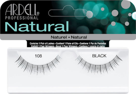 Ardell Natural False Lashes in Black color 108