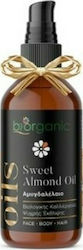 Biorganic Биологично Бадемово масло за Лице, Коса и Тяло студено пресован 100мл Biorganic Биологично Бадемово масло за Лице, Коса и Тяло студено пресован 100мл