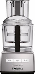 Magimix CS5200 XL Multifunctional Food Processor 1100W with Pot 3.6lt and Jug Blender Silver