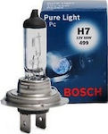 Bosch Lampen Auto & Motorrad H7 Pure Light H7 Halogen 12V 55W 1Stück