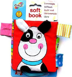Galt Toys Activity Book Soft Book Dog with Soun...