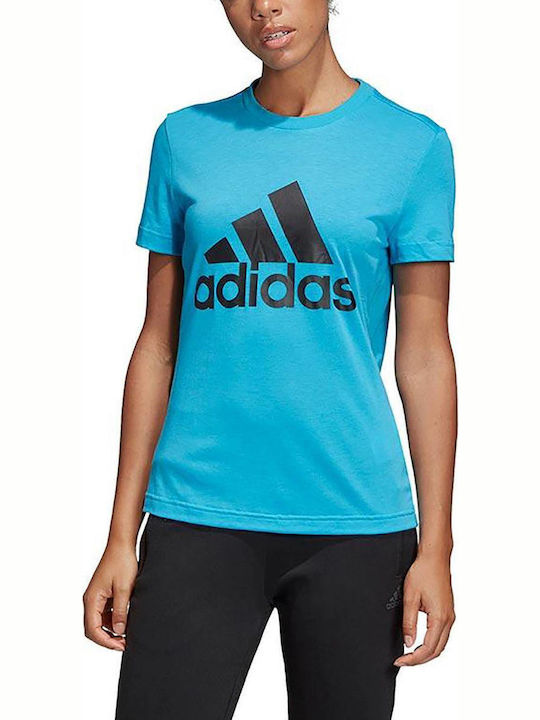 Adidas Must Haves Badge Of Sport Дамска Спортна Тениска Син