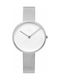 Obaku Hassel Natur Watch with Silver Metal Bracelet