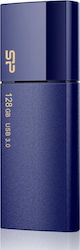 Silicon Power Blaze B05 128GB USB 3.0 Stick Μπλε