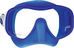 Mares Silicone Diving Mask Juno Blue
