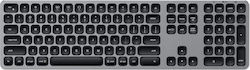 Satechi Aluminum Fără fir Bluetooth Doar tastatura UK Gri