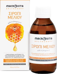 Macrovita Σιρόπι Μελιού Με Μέλι Βιταμίνη C για Ξηρό Βήχα Μέλι 150ml Macrovita Σιρόπι Μελιού Με Μέλι Βιταμίνη C για Ξηρό Βήχα Μέλι 150ml
