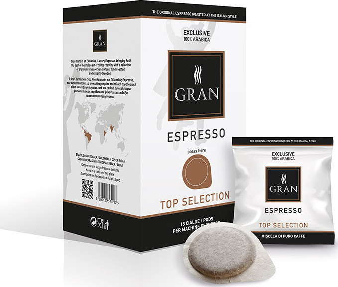 Gran Caffe E.S.E. Pod Top Selection 18caps Skroutz.gr