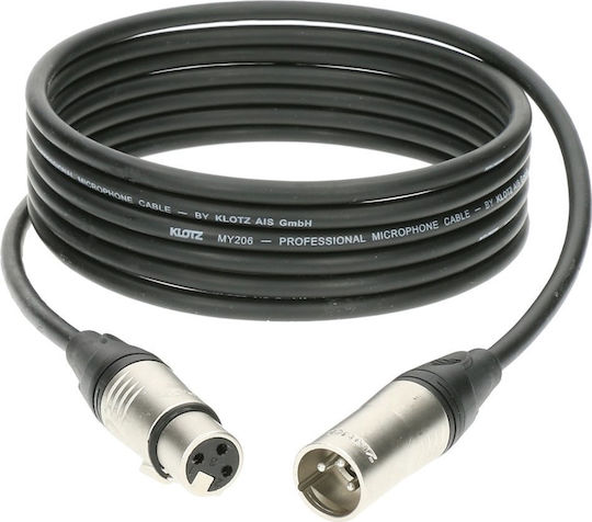 Klotz Cable XLR male - XLR female 1m (M1K1FM0100)