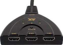 Pigtail 3D UHD 3 Inputs 1 Output HDMI Switch Pigtail 3D UHD 3 Inputs 1 Output HDMI Switch